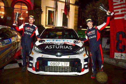 TOYOTA GAZOO Racing Iberian Cup 2024: Bruno Bulacia gana el Rallye Serras de Fafe