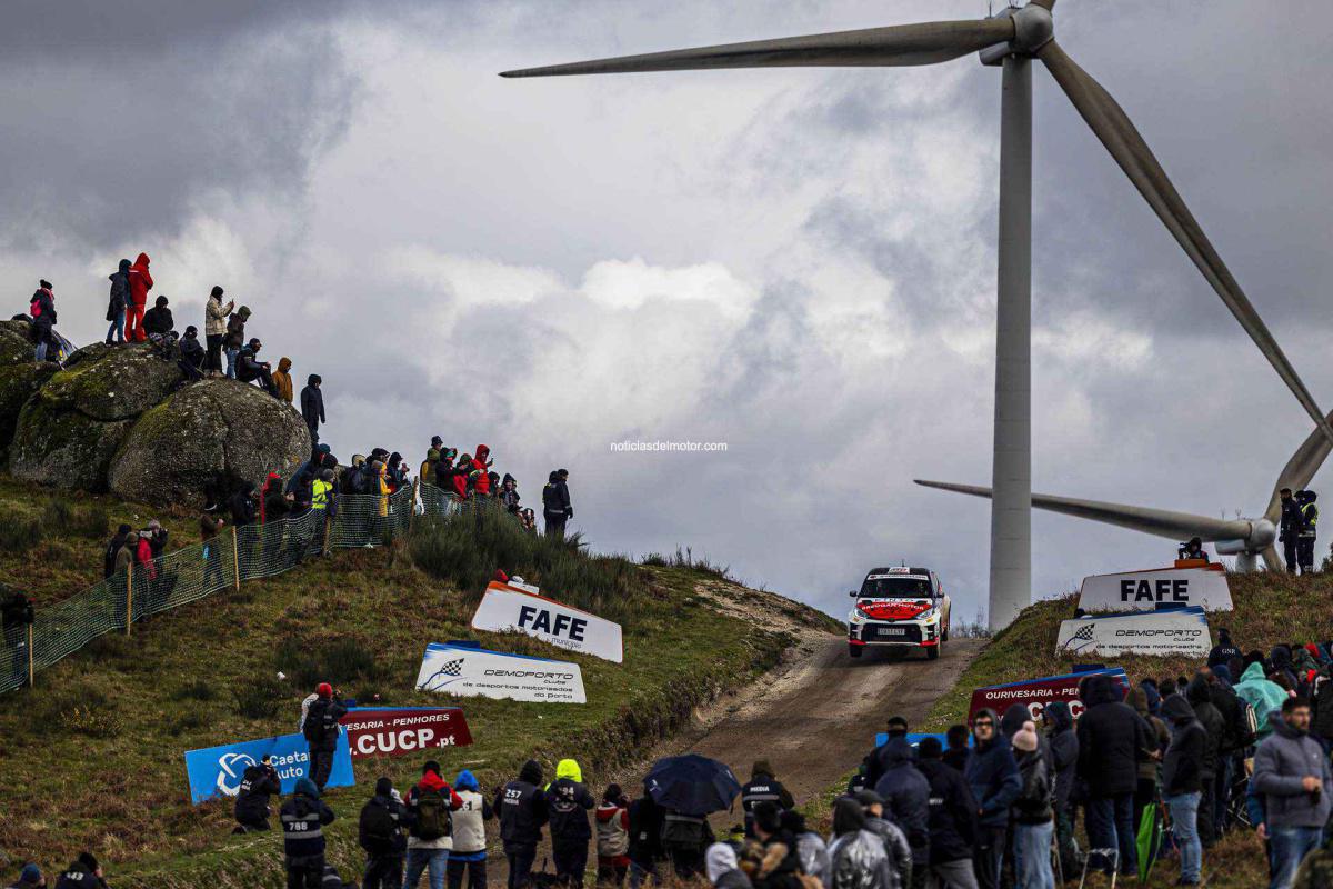TOYOTA GAZOO Racing Iberian Cup 2024: Bruno Bulacia gana el Rallye Serras de Fafe
