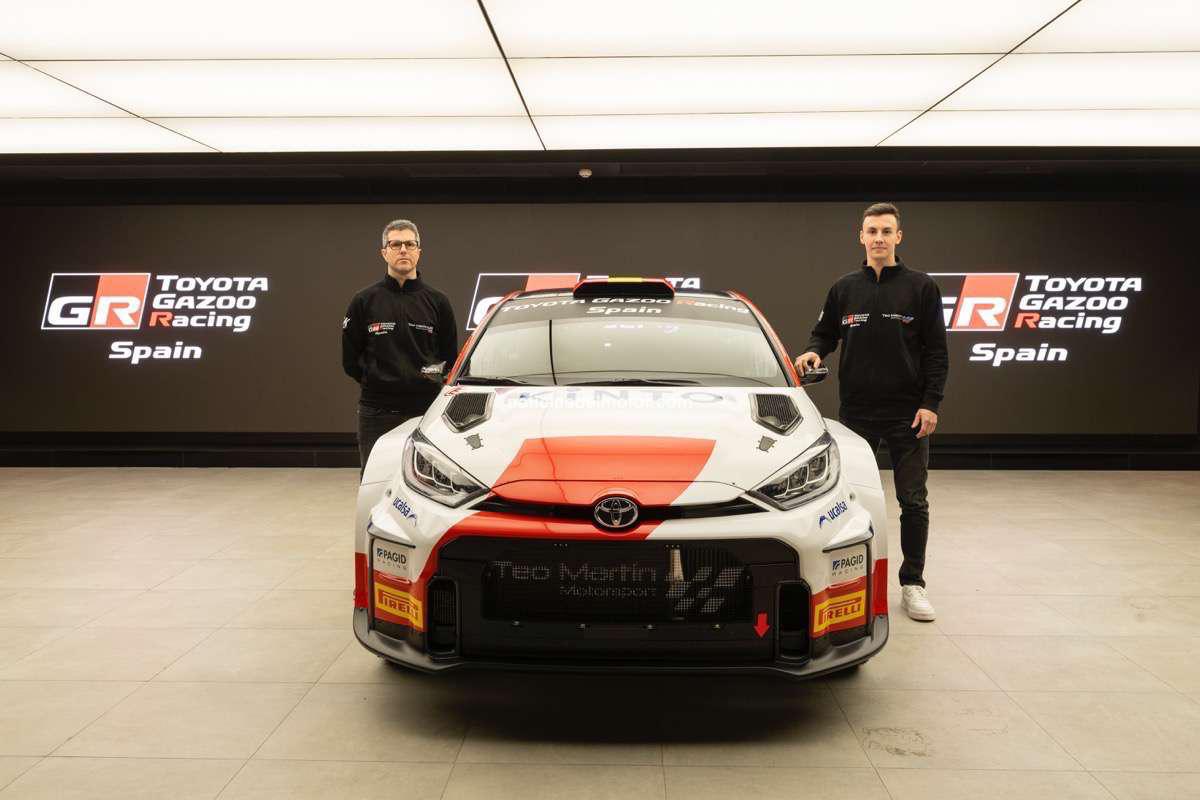 TOYOTA GAZOO RACING SPAIN: ALEJANDRO CACHÓN Y BORJA ROZADA DEBUTAN EN LORCA CON EL GR YARIS RALLY2