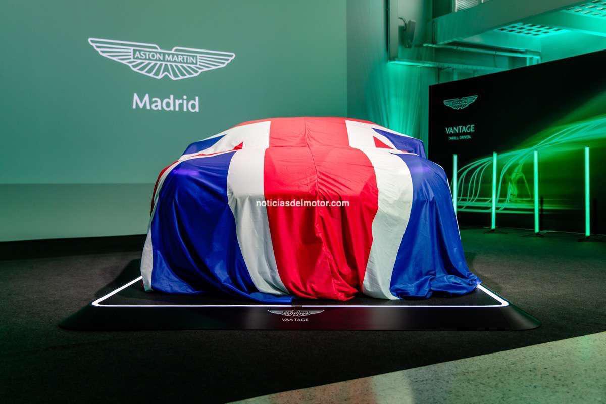 ASTON MARTIN MADRID PRESENTA EL NUEVO VANTAGE A CLIENTES Y MEDIOS DE COMUNICACIÓN