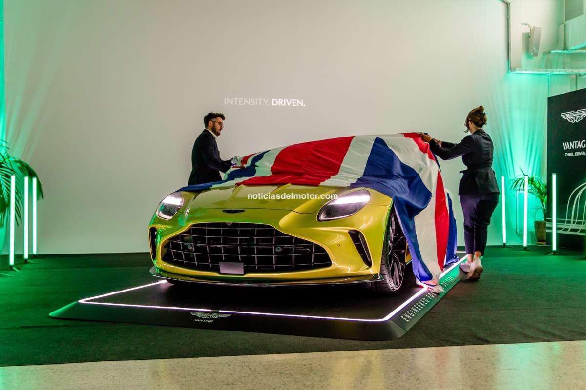 ASTON MARTIN MADRID PRESENTA EL NUEVO VANTAGE A CLIENTES Y MEDIOS DE COMUNICACIÓN