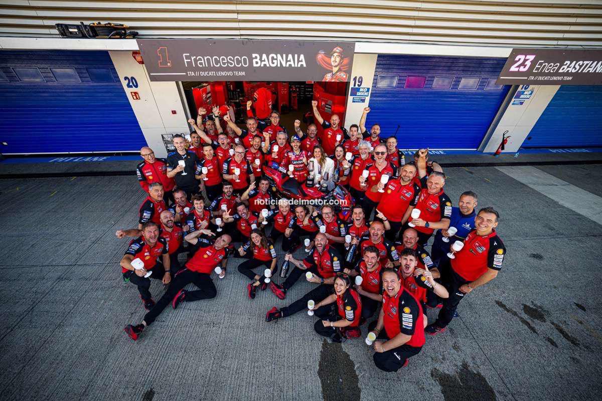 Gran victoria de Bagnaia en MOTOGP, tras un espectacular duelo con Marc Márquez Gran victoria de Bagnaia en MOTOGP, tras un espectacular duelo con Marc Márquez