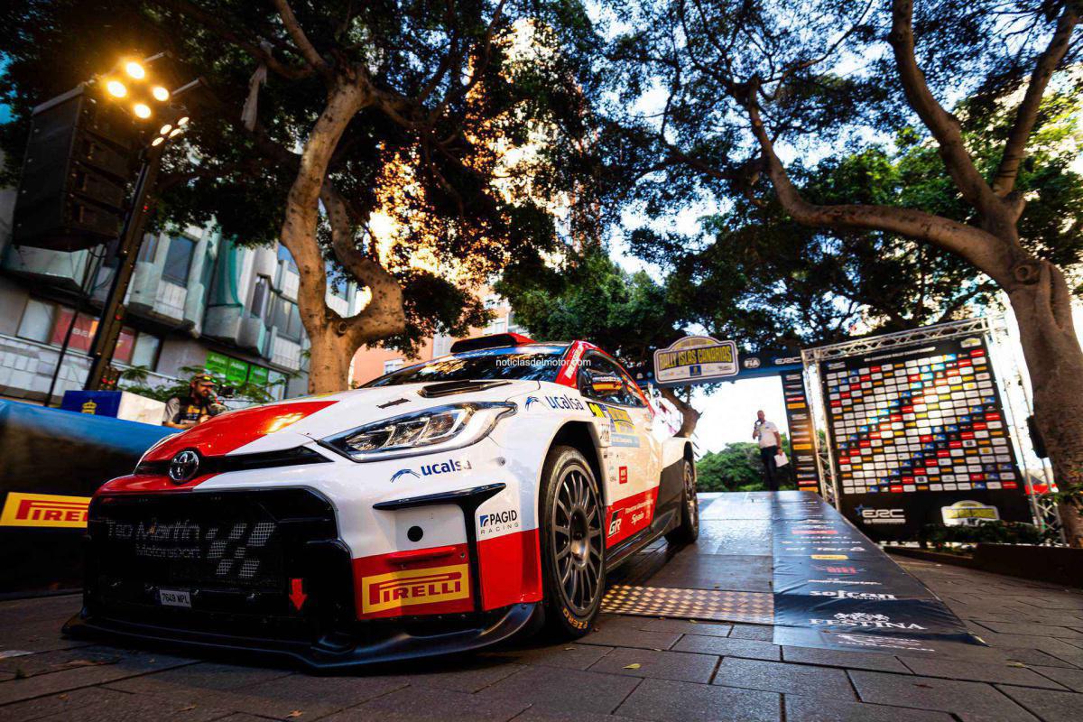 TOYOTA GAZOO Racing Spain: Alejandro Cachón y Borja Rozada ganan el Rallye Islas Canarias TOYOTA GAZOO Racing Spain: Alejandro Cachón y Borja Rozada ganan el Rallye Islas Canarias