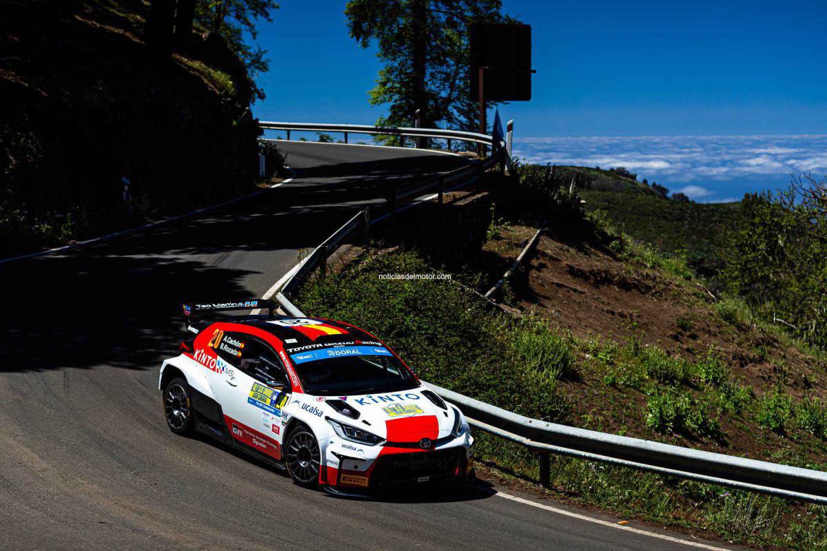 TOYOTA GAZOO Racing Spain: Alejandro Cachón y Borja Rozada ganan el Rallye Islas Canarias