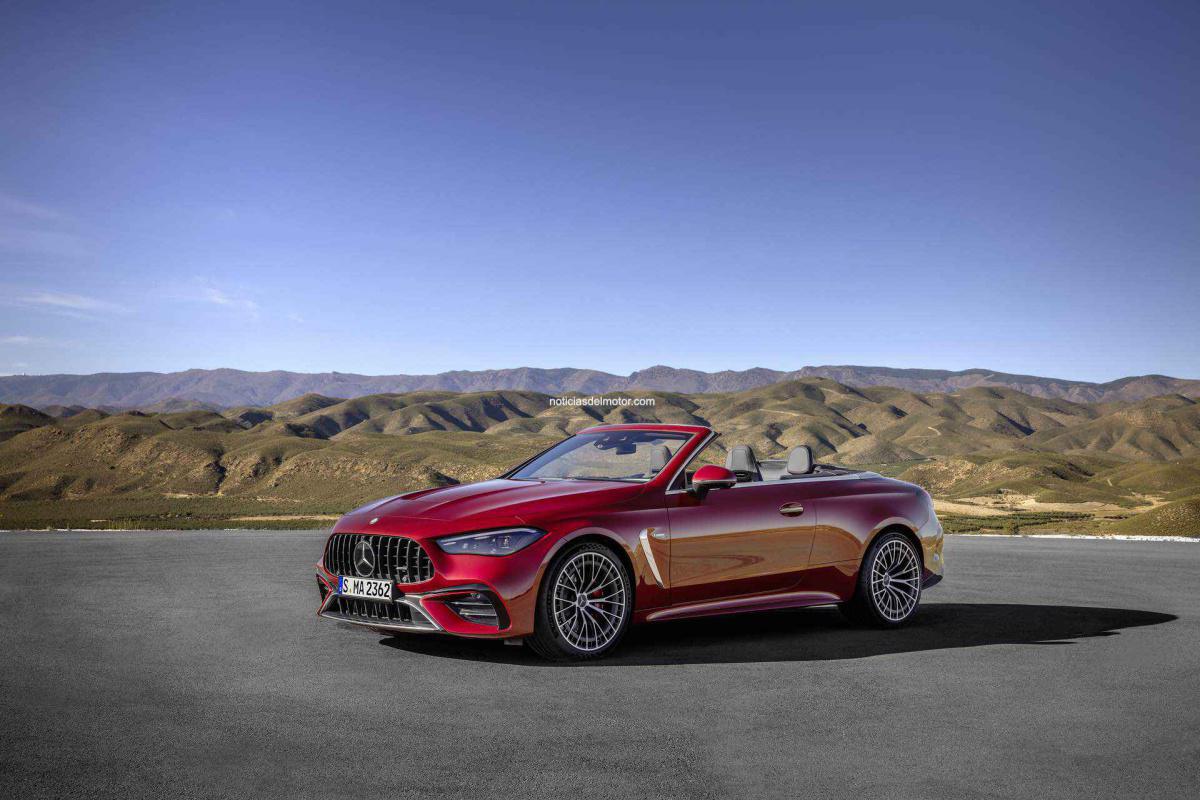 EL NUEVO MERCEDES-AMG CLE 53 4MATIC+ CABRIO: LA DIVERSIÓN AL AIRE LIBRE SE UNE A LAS PRESTACIONES