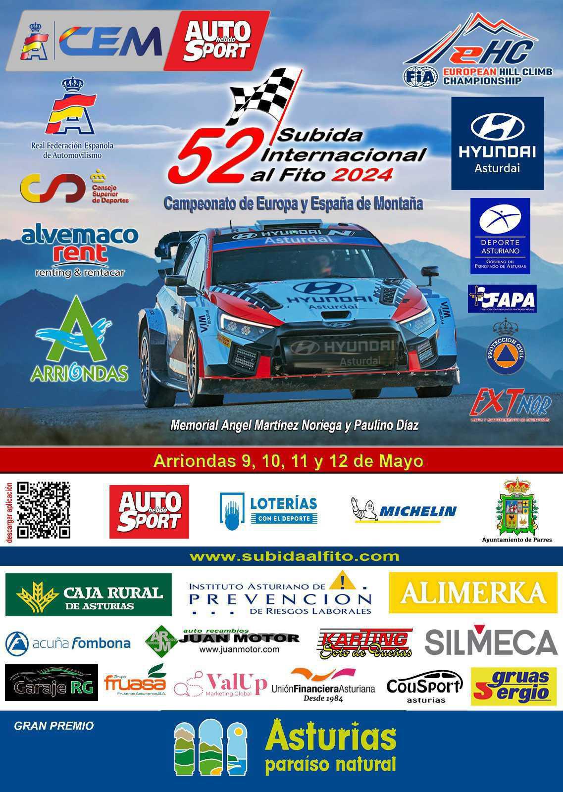 El CEM AUTOhebdo SPORT 2024 arranca en Asturias con la cita española del Campeonato de Europa de Montaña El CEM AUTOhebdo SPORT 2024 arranca en Asturias con la cita española del Campeonato de Europa de Montaña