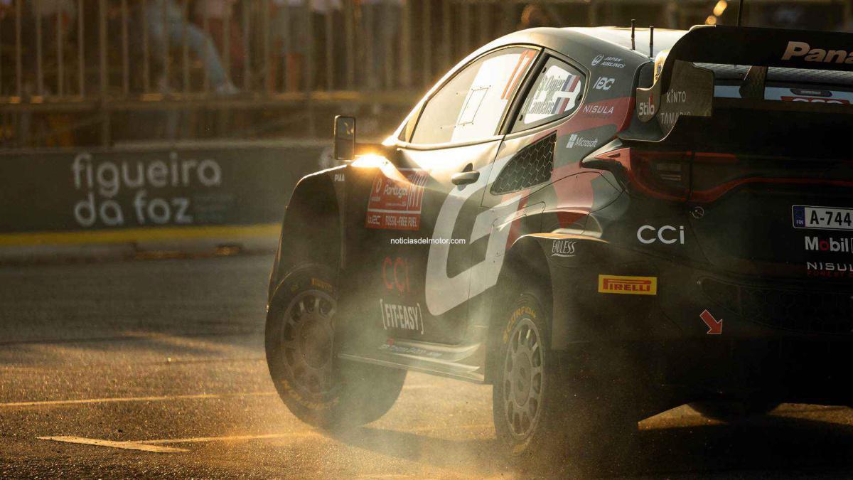 Neuville primer líder en en Rally de Portugal Neuville primer líder en en Rally de Portugal