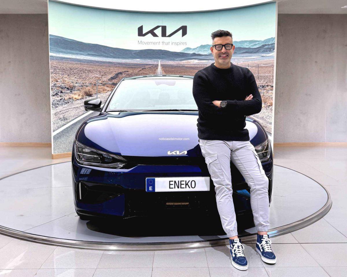 ENEKO CONDE RECOGE SU KIA EV6 GT: “EL PLAN ES VOLVER A LUCHAR POR EL CAMPEONATO” ENEKO CONDE RECOGE SU KIA EV6 GT: “EL PLAN ES VOLVER A LUCHAR POR EL CAMPEONATO”