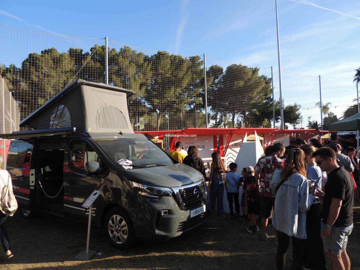 Nissan participa con su gama Ventus en la mayor concentración de Camper de España