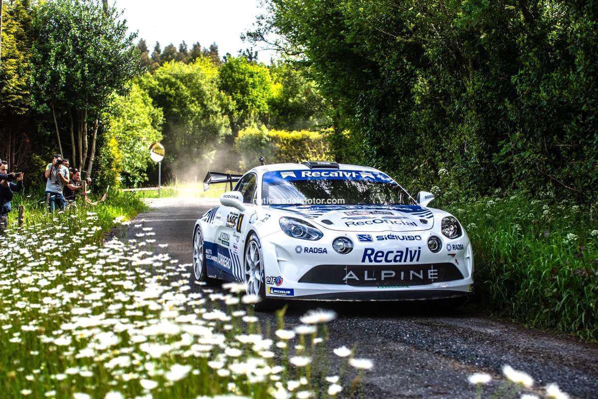 INCONTESTABLE VICTORIA EN NARÓN PARA EL ALPINE RECALVI RALLYE TEAM INCONTESTABLE VICTORIA EN NARÓN PARA EL ALPINE RECALVI RALLYE TEAM
