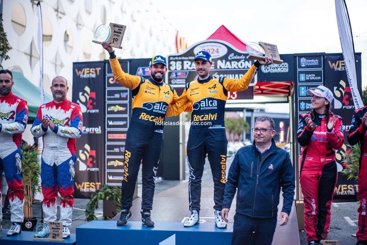 INCONTESTABLE VICTORIA EN NARÓN PARA EL ALPINE RECALVI RALLYE TEAM INCONTESTABLE VICTORIA EN NARÓN PARA EL ALPINE RECALVI RALLYE TEAM
