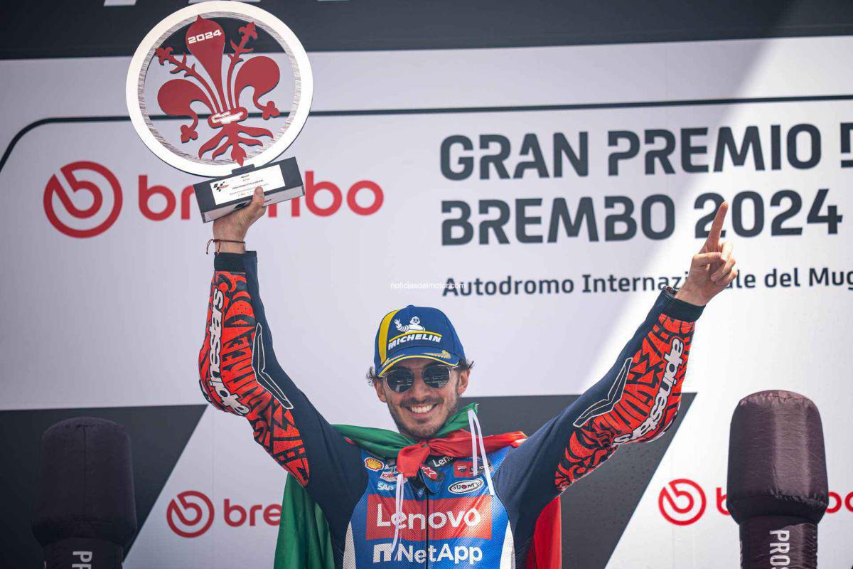 MOTOGP: Extraordinario doblete para el Ducati Lenovo Team en Mugello MOTOGP: Extraordinario doblete para el Ducati Lenovo Team en Mugello