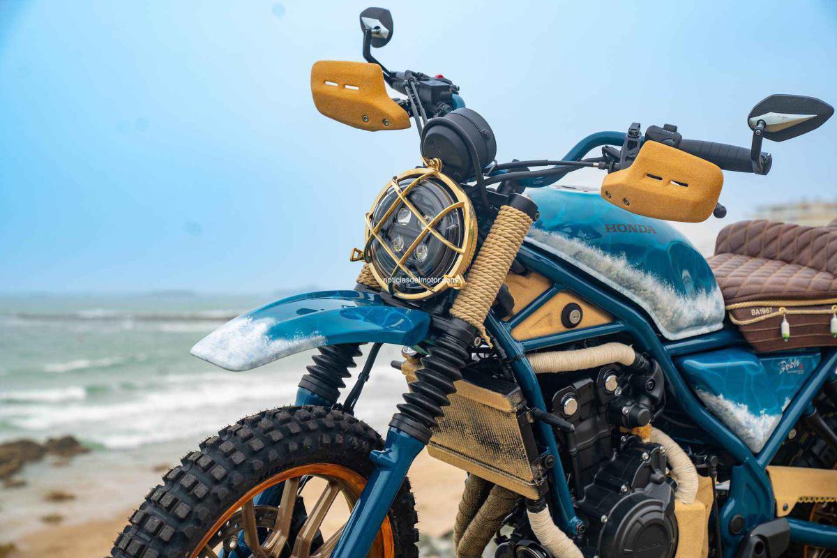 HONDA LLEGA A LO GRANDE A WHEELS AND WAVES 2024 CON LAS MEJORES CUSTOMIZACIONES DEL MODELO CL500