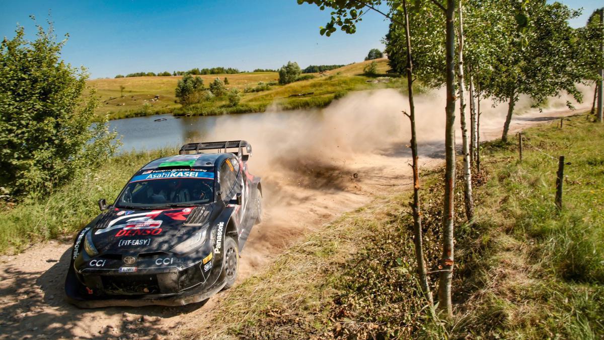 Un Rovanperä al ataque lidera el sábado en Polonia Un Rovanperä al ataque lidera el sábado en Polonia