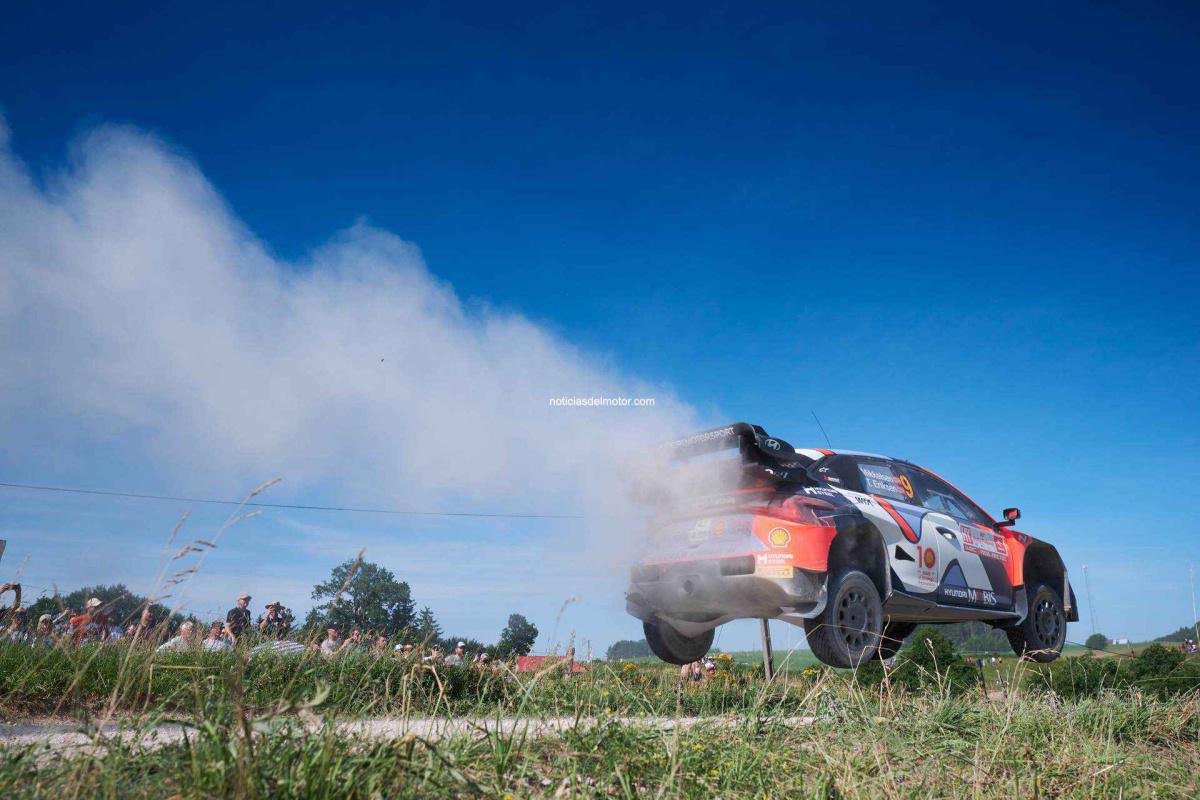 Rally de Polonia: Neuville gana el Power Stage y sigue líder del Campeonato