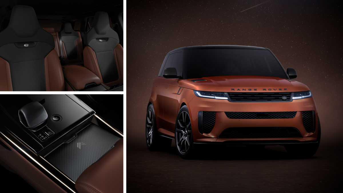 PRESENTADA LA RANGE ROVER SPORT SV CELESTIAL COLLECTION