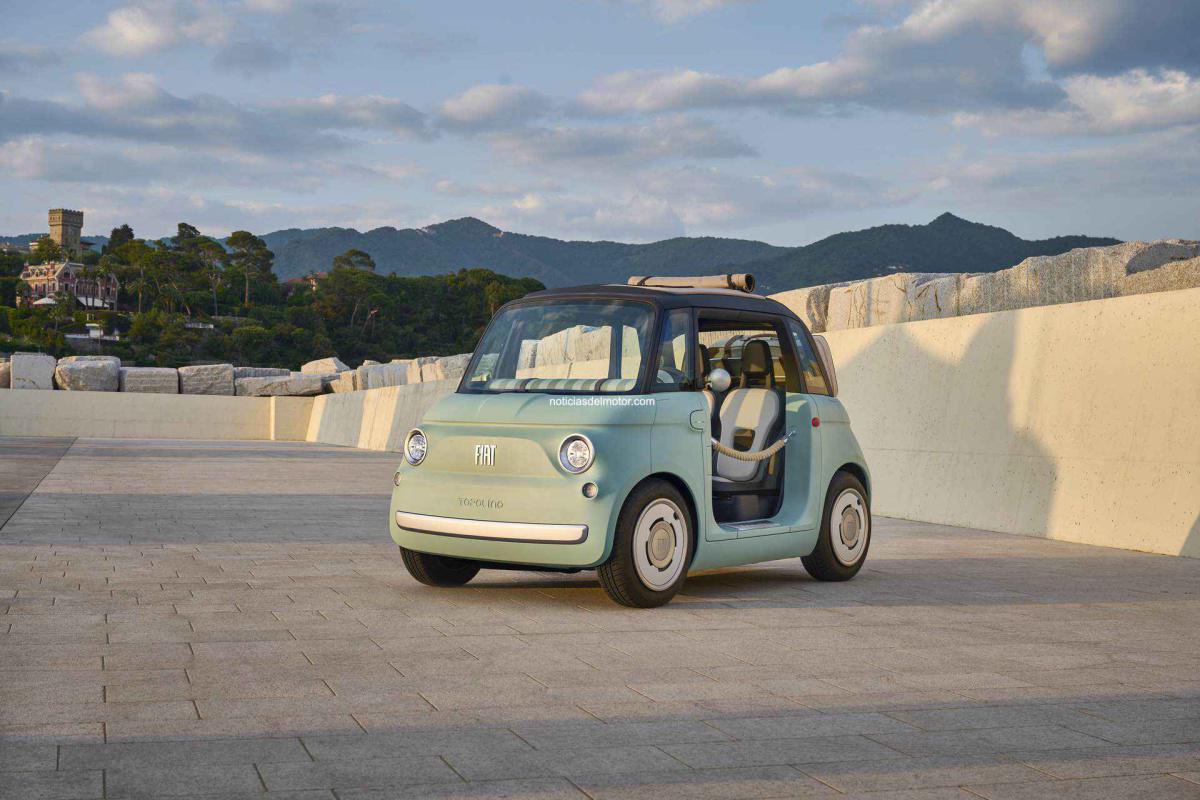 LLEGA EL TOPOLINO: EL SIMPÁTICO Y 100% ELÉCTRICO DE FIAT