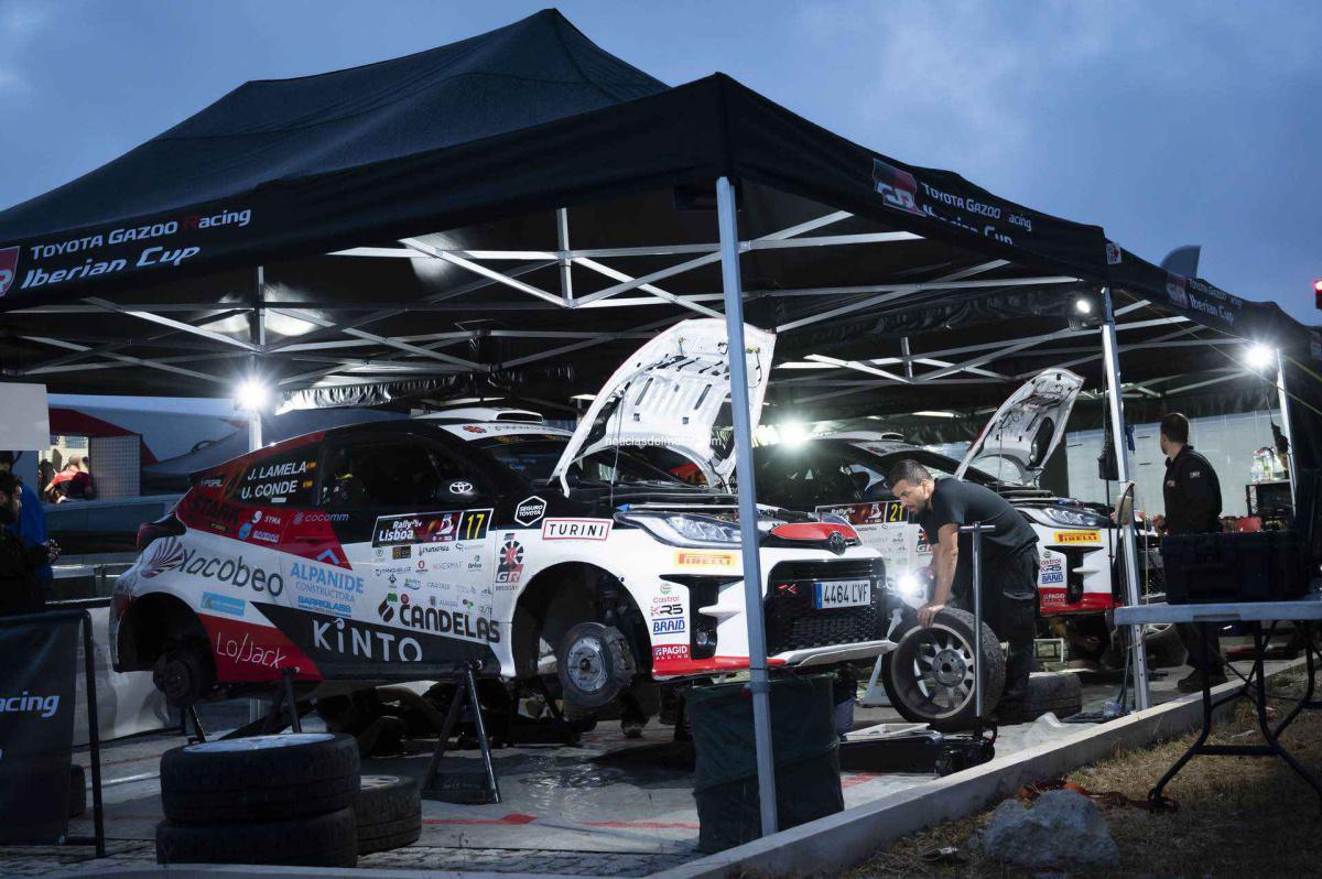 TOYOTA GAZOO Racing Spain: Alejandro Cachón, Borja Rozada y los pilotos de la TGR Iberian Cup, juntos en el Rallye Rías Baixas