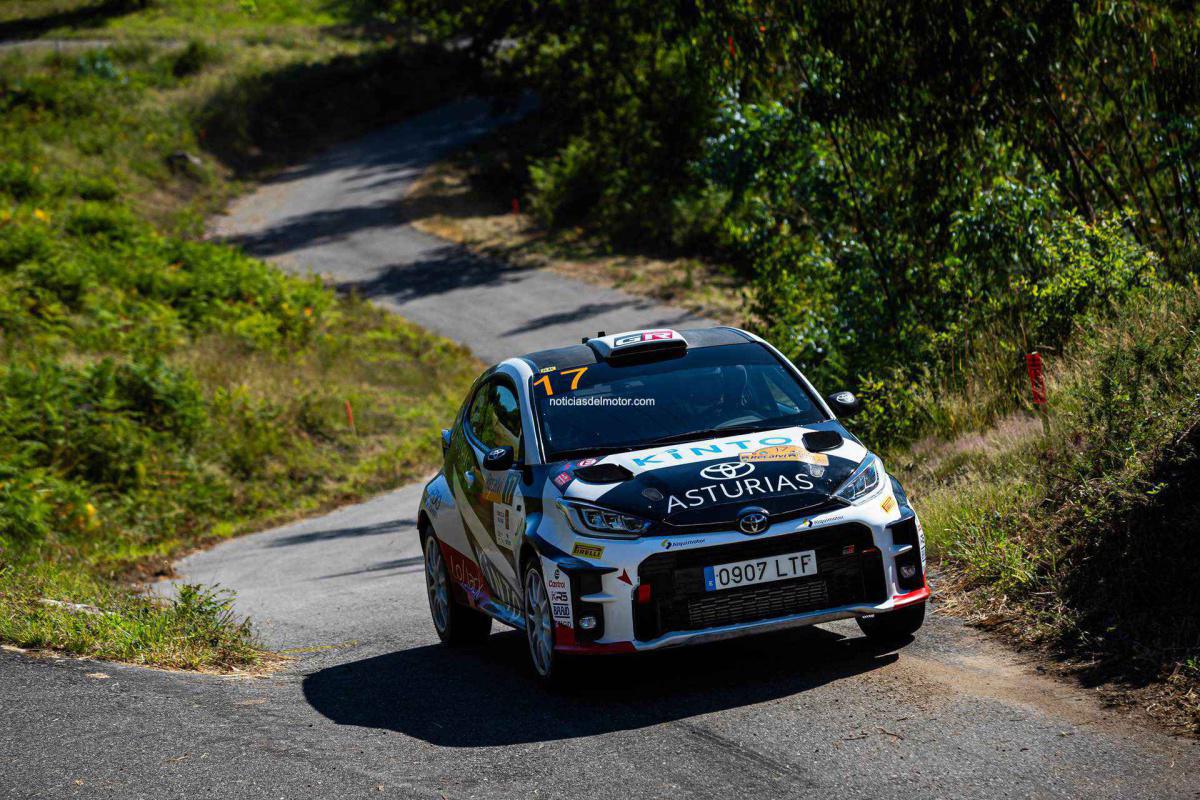 TOYOTA GAZOO Racing Spain: Alejandro Cachón y Borja Rozada recuperan el liderato del Supercampeonato de España de Rallyes