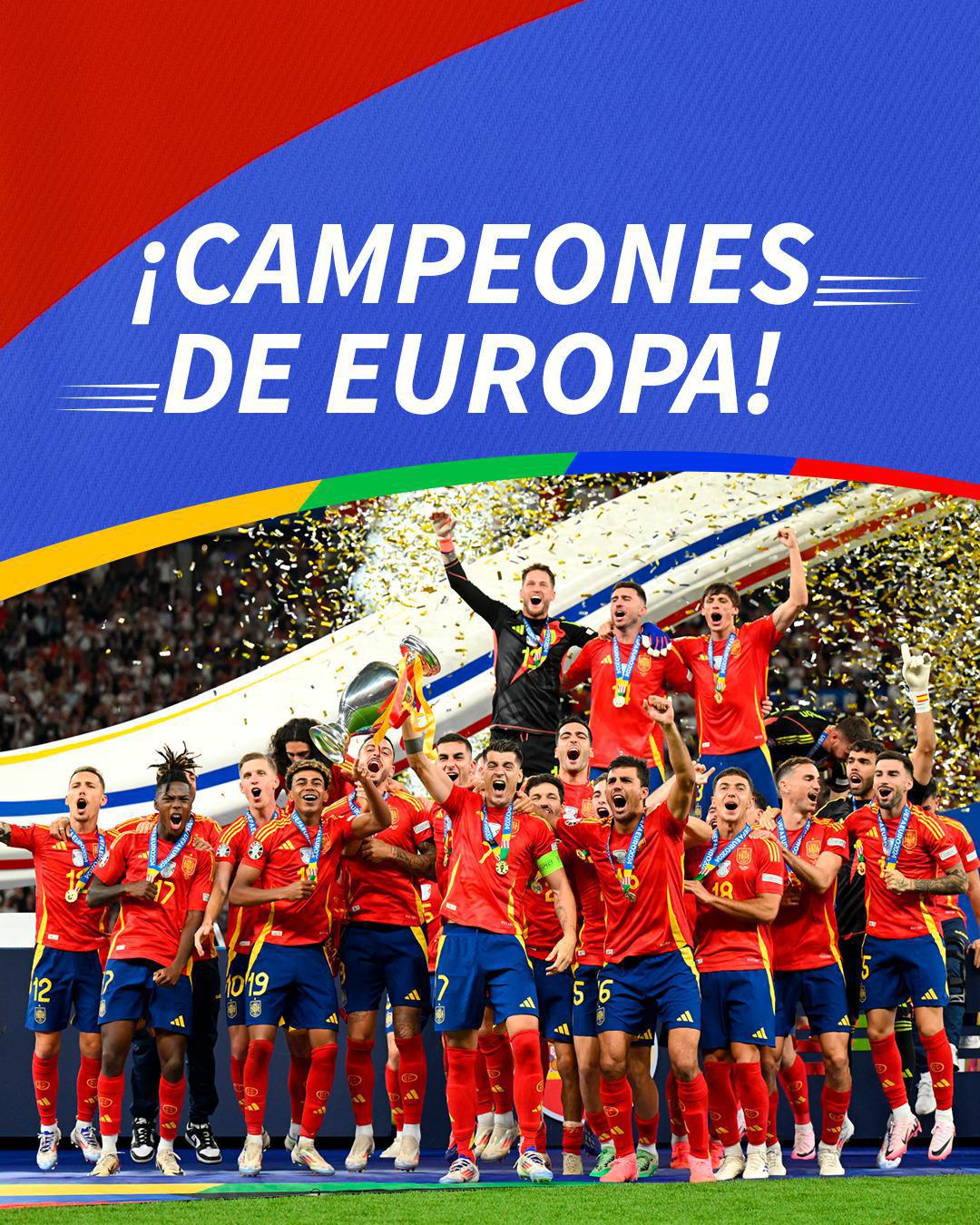 BYD FELICITA A LA SELECCIÓN ESPAÑOLA POR SU HISTÓRICO TRIUNFO EN LA UEFA EURO 2024™ BYD FELICITA A LA SELECCIÓN ESPAÑOLA POR SU HISTÓRICO TRIUNFO EN LA UEFA EURO 2024™