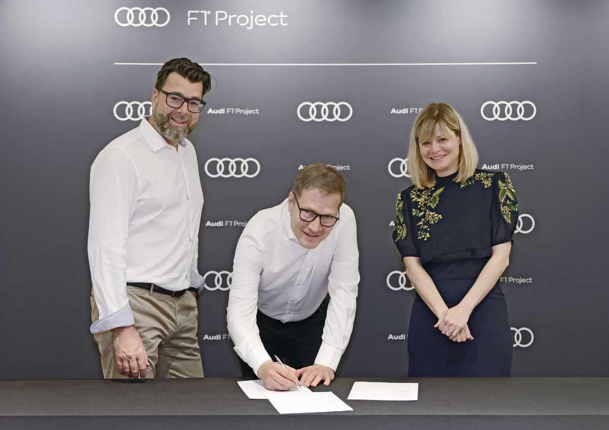 Audi y bp Anuncian Colaboración Estratégica para la Fórmula 1 Audi y bp Anuncian Colaboración Estratégica para la Fórmula 1
