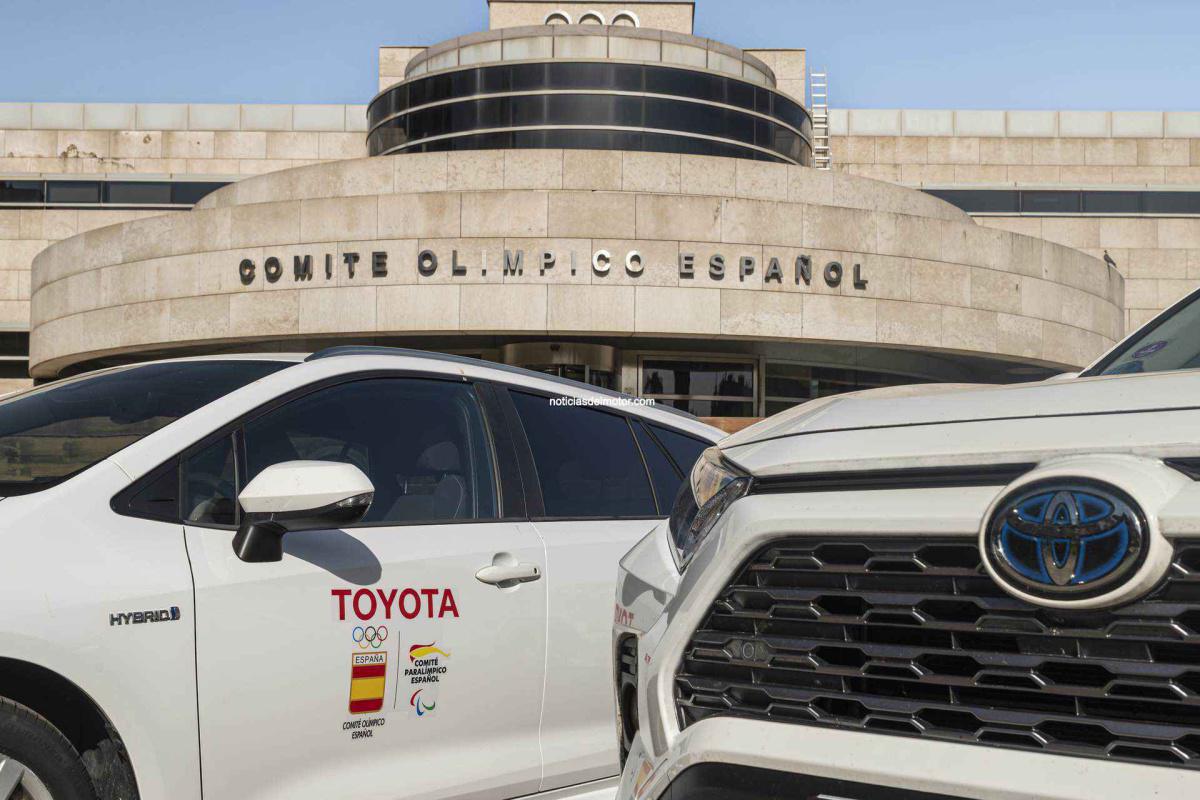 EL COMITÉ OLÍMPICO Y EL COMITÉ PARALÍMPICO ESPAÑOL LLEGAN A PARÍS 2024 CON 13 VEHÍCULOS DE LA GAMA HÍBRIDA TOYOTA