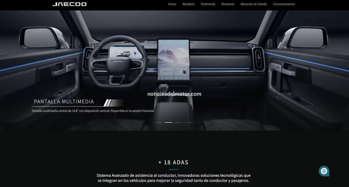 EL NUEVO JAECOO 7 CON 500.000 KM DE GARANTÍA DE MOTOR, A TRAVÉS DE LA WEB OFICIAL DE JAECOO ESPAÑA