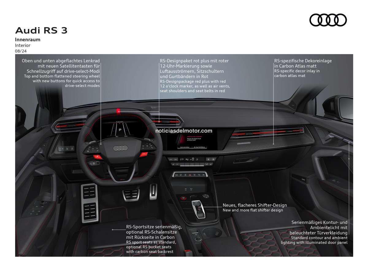 EL NUEVO AUDI RS 3: UNA EXPERIENCIA PARA LOS SENTIDOS EL NUEVO AUDI RS 3: UNA EXPERIENCIA PARA LOS SENTIDOS