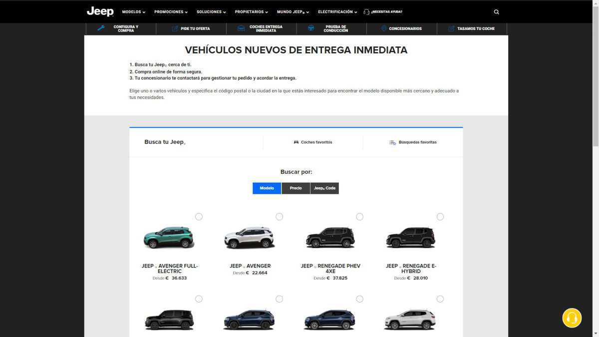 DISFRUTAR DE UN JEEP NUNCA HA SIDO TAN SENCILLO: TRES MODALIDADES DE COMPRA DISFRUTAR DE UN JEEP NUNCA HA SIDO TAN SENCILLO: TRES MODALIDADES DE COMPRA
