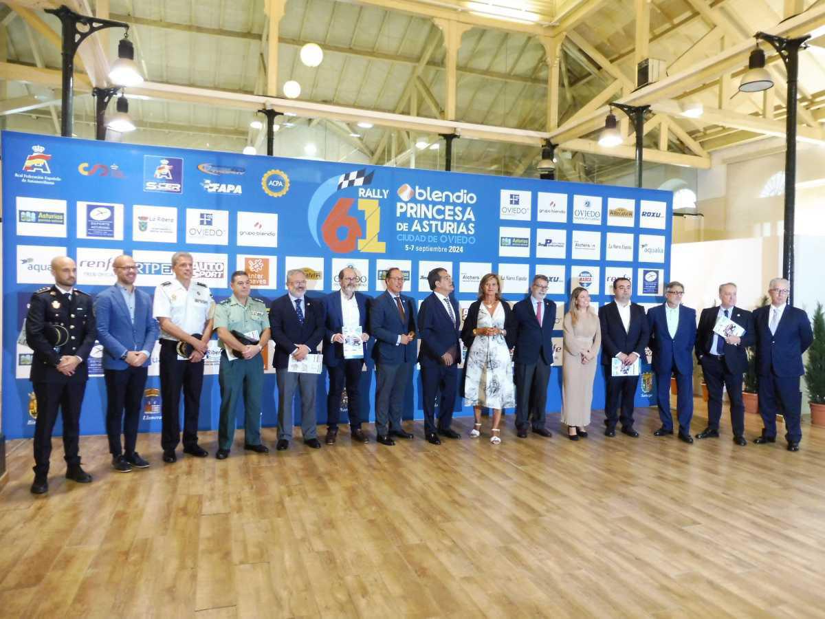 PRESENTADO EL 61 RALLY PRINCESA DE ASTURIAS PRESENTADO EL 61 RALLY PRINCESA DE ASTURIAS