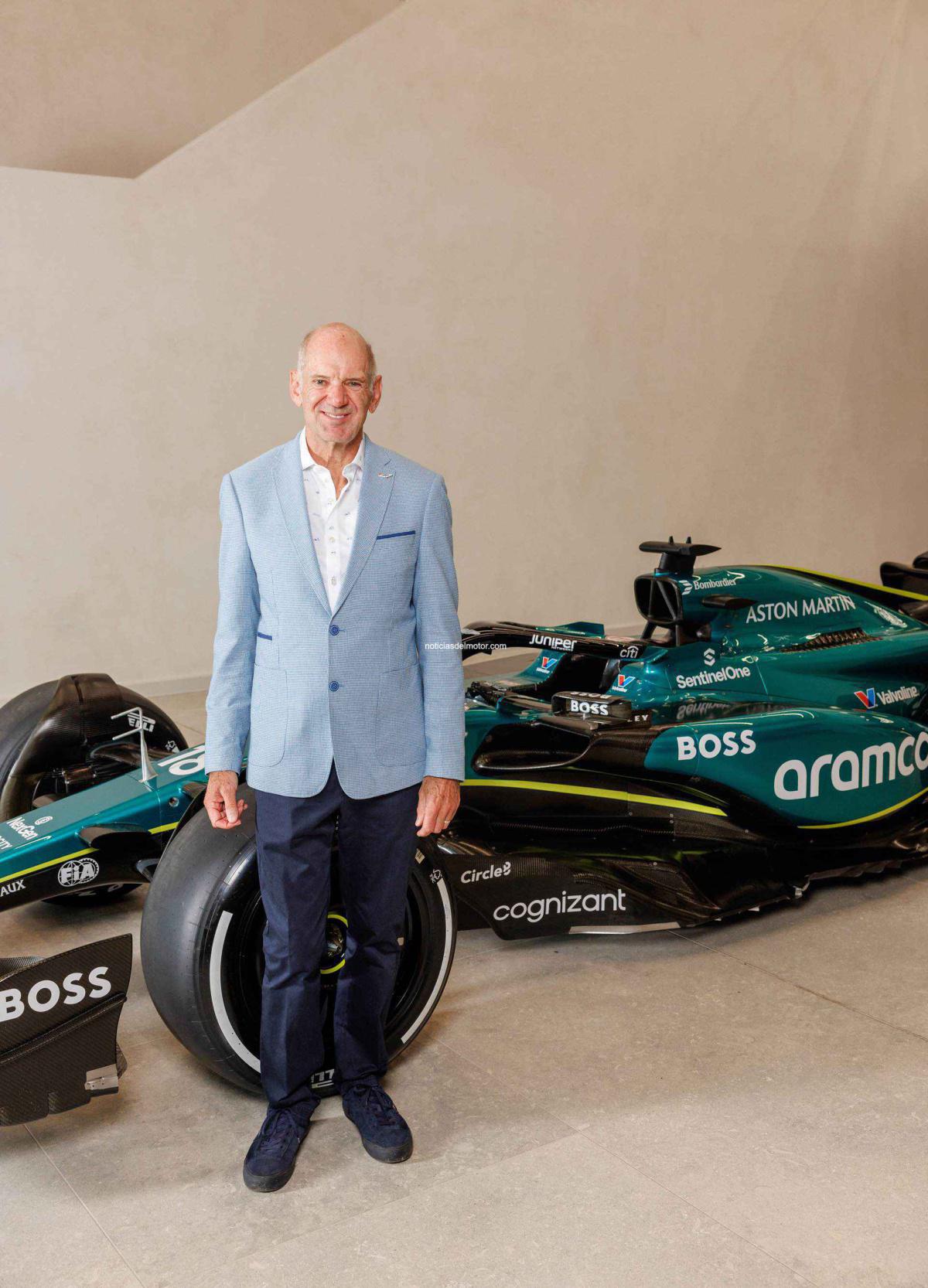 ADRIAN NEWEY INICIA UN NUEVO CAPÍTULO CON ASTON MARTIN ARAMCO FORMULA ONE TEAM