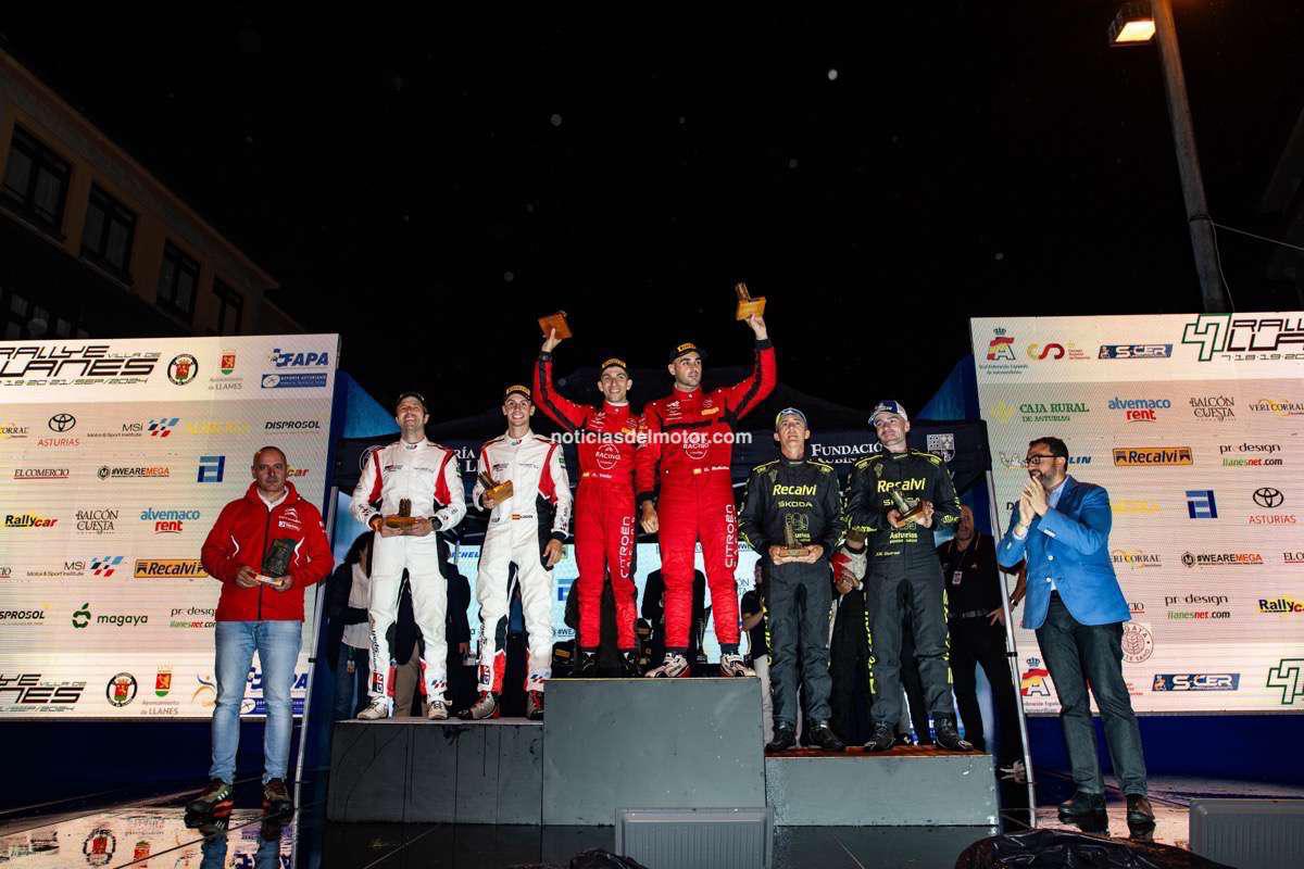 CITROËN AMPLÍA SU RÉCORD DE VICTORIAS EN EL RALLY VILLA DE LLANES CON DIEGO RUILOBA Y EL C3 RALLY2 CITROËN AMPLÍA SU RÉCORD DE VICTORIAS EN EL RALLY VILLA DE LLANES CON DIEGO RUILOBA Y EL C3 RALLY2