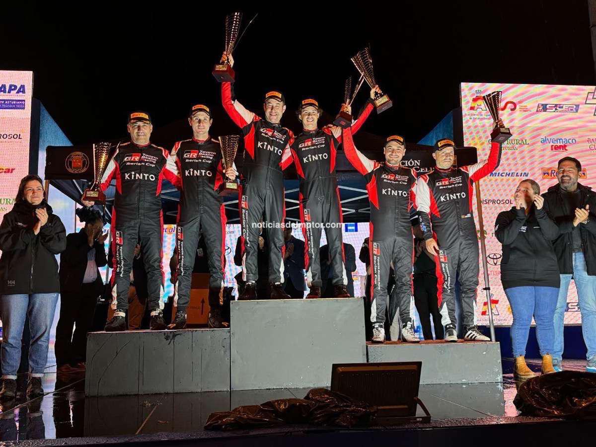 Segunda victoria de Javi Villa y Enrique Velasco en la Toyota GR Iberian Cup Segunda victoria de Javi Villa y Enrique Velasco en la Toyota GR Iberian Cup