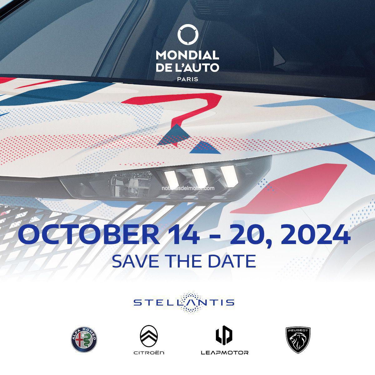 STELLANTIS PARTICIPA EN EL SALÓN DEL AUTOMÓVIL DE PARÍS 2024 CON CINCO PRIMICIAS MUNDIALES STELLANTIS PARTICIPA EN EL SALÓN DEL AUTOMÓVIL DE PARÍS 2024 CON CINCO PRIMICIAS MUNDIALES