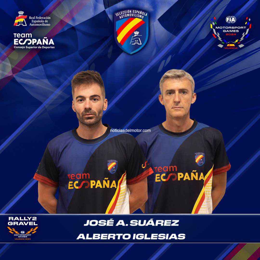 ¡COHETE SUÁREZ EN LOS FIA MOTORSPORT GAMES CON LA SELECCIÓN! ¡COHETE SUÁREZ EN LOS FIA MOTORSPORT GAMES CON LA SELECCIÓN!