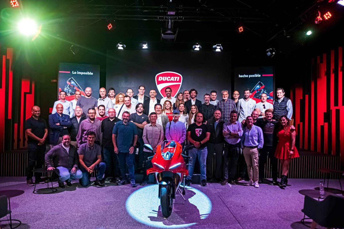Ducati presenta la primera Panigale V4 S 2025 que ha llegado a España Ducati presenta la primera Panigale V4 S 2025 que ha llegado a España