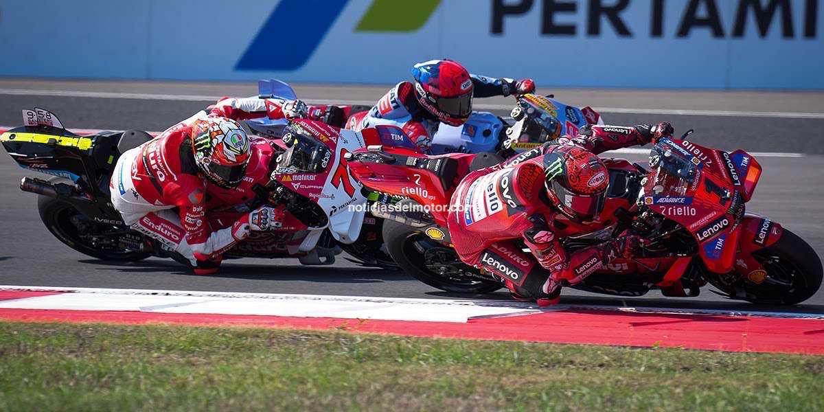 Martín se resarce y Acosta termina segundo, entre las Ducati Martín se resarce y Acosta termina segundo, entre las Ducati