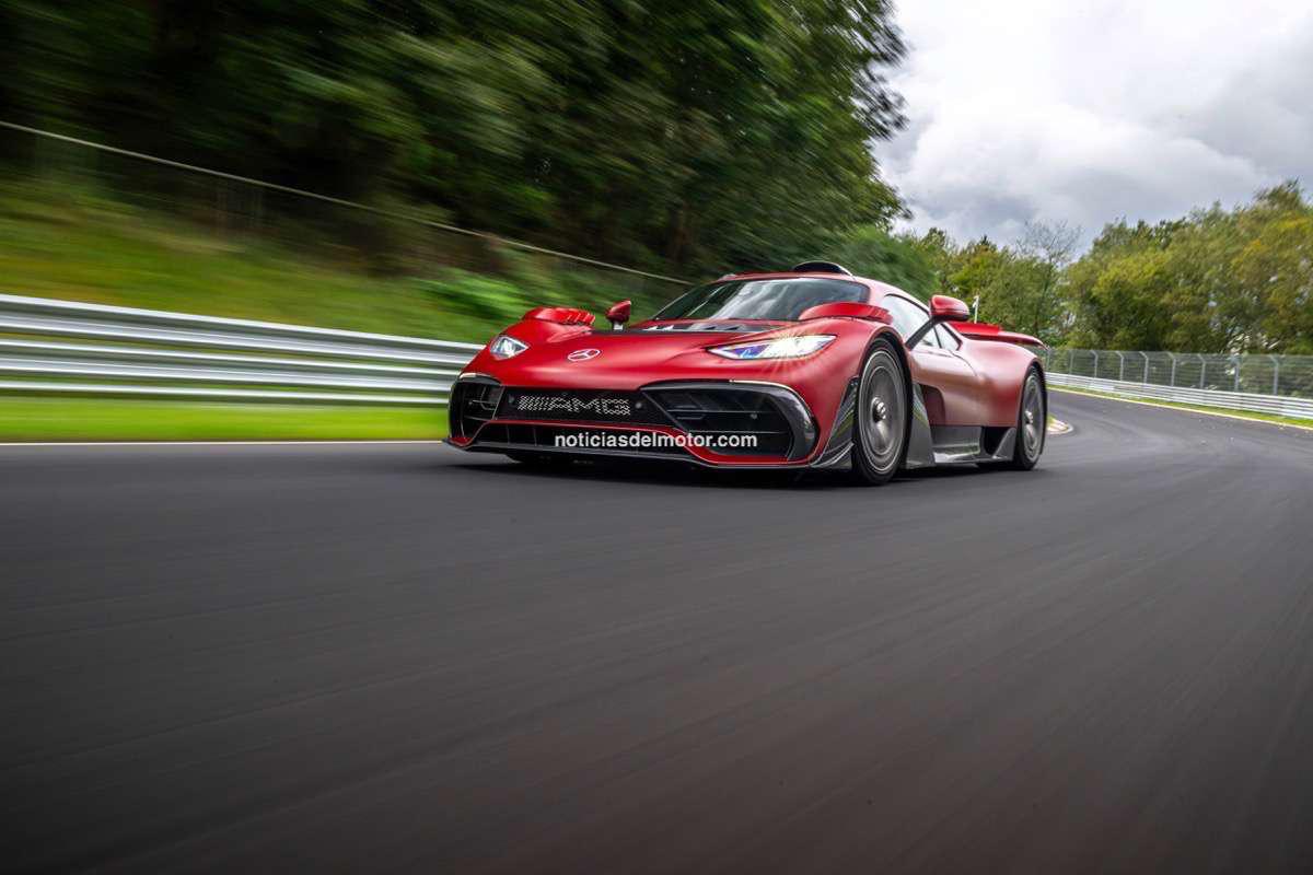 6:29.090 MINUTOS: EL MERCEDES-AMG ONE BATE SU PROPIO RÉCORD DE VUELTA EN NÜRBURGRING-NORDSCHLEIFE 6:29.090 MINUTOS: EL MERCEDES-AMG ONE BATE SU PROPIO RÉCORD DE VUELTA EN NÜRBURGRING-NORDSCHLEIFE