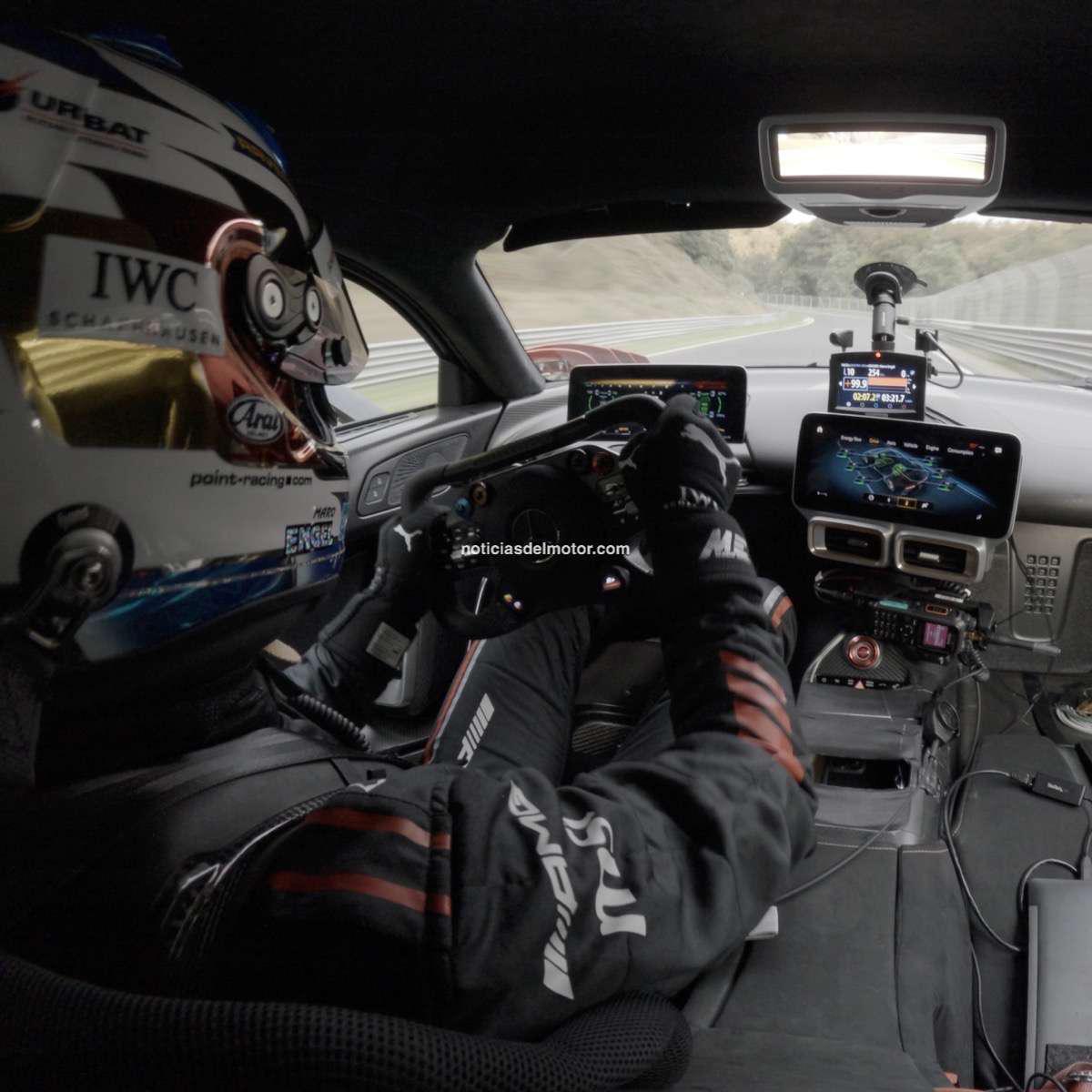 6:29.090 MINUTOS: EL MERCEDES-AMG ONE BATE SU PROPIO RÉCORD DE VUELTA EN NÜRBURGRING-NORDSCHLEIFE 6:29.090 MINUTOS: EL MERCEDES-AMG ONE BATE SU PROPIO RÉCORD DE VUELTA EN NÜRBURGRING-NORDSCHLEIFE