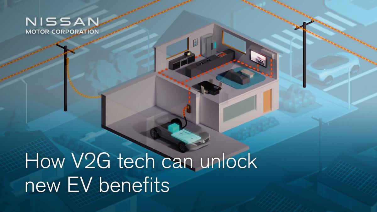 Nissan lanzará una tecnología «Vehicle to Grid» asequible a partir de 2026 Nissan lanzará una tecnología «Vehicle to Grid» asequible a partir de 2026