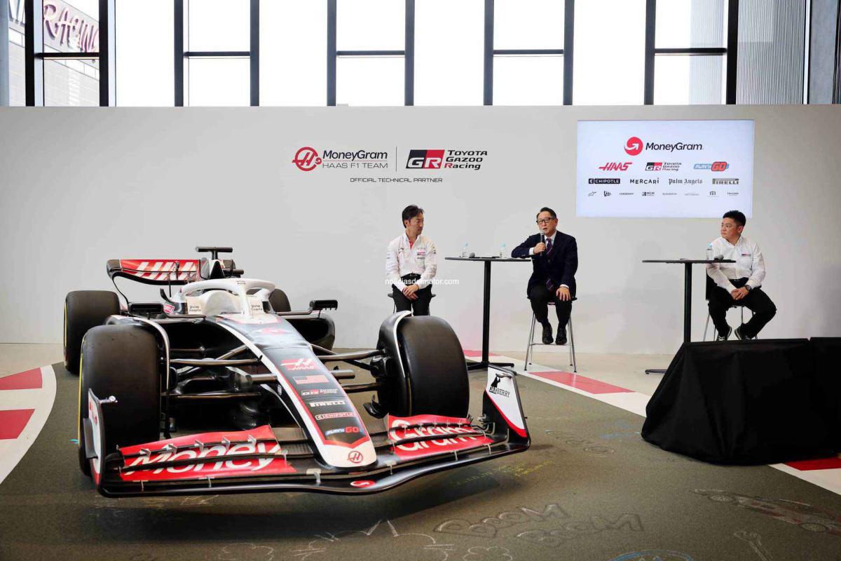 TOYOTA GAZOO RACING Y MONEYGRAM HAAS F1 TEAM ACUERDAN UNA ALIANZA TÉCNICA PARA EL FUTURO TOYOTA GAZOO RACING Y MONEYGRAM HAAS F1 TEAM ACUERDAN UNA ALIANZA TÉCNICA PARA EL FUTURO