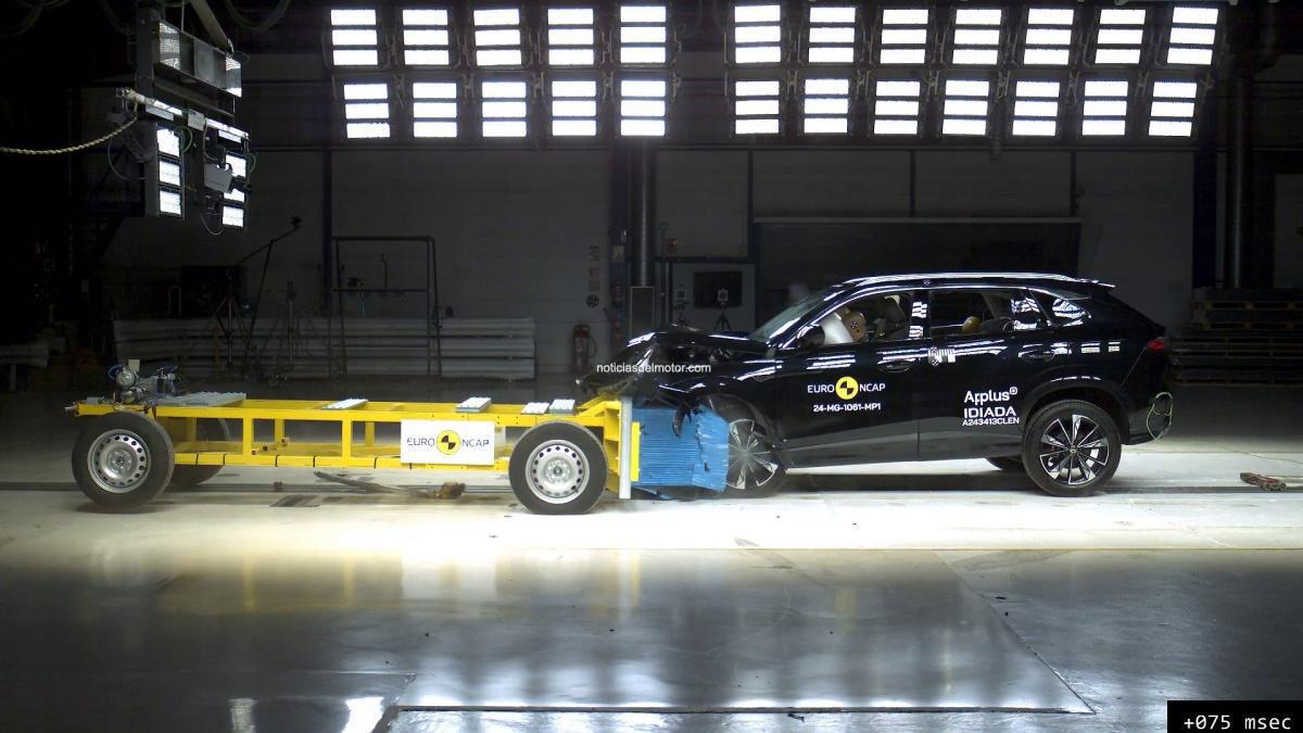 EL NUEVO MG HS OBTIENE CINCO ESTRELLAS EURO NCAP