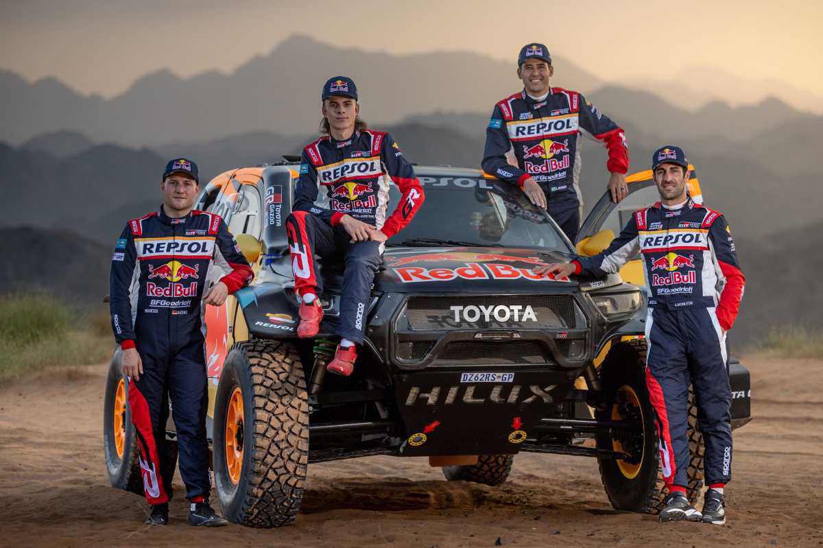 TOYOTA GAZOO RACING PREPARADO PARA EL DAKAR 2025