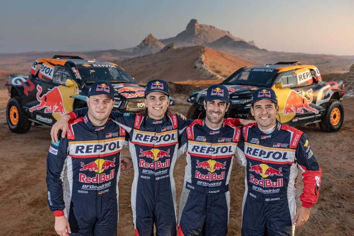 TOYOTA GAZOO RACING PREPARADO PARA EL DAKAR 2025
