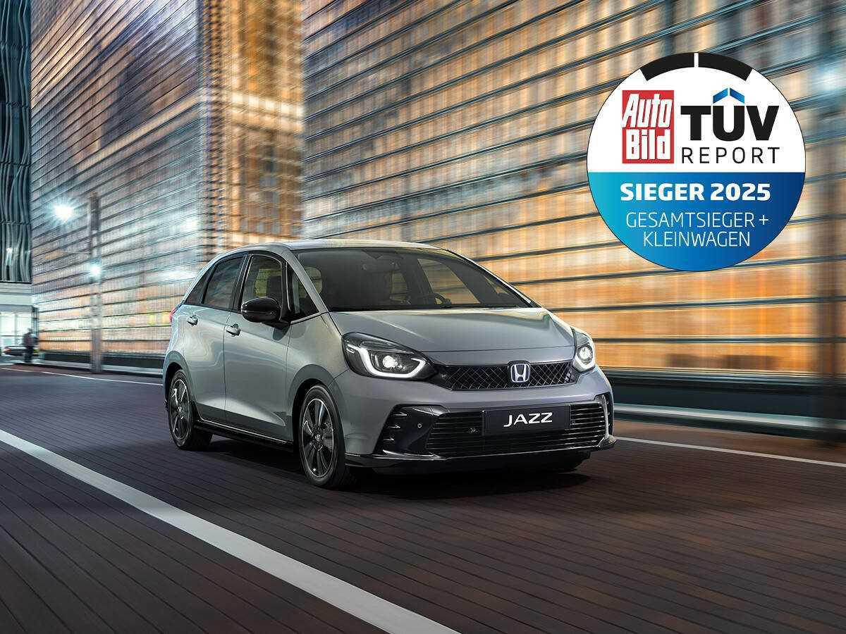 HONDA JAZZ E:HEV: GANADOR DEL TÜV REPORT 2025 COMO EL MEJOR VEHÍCULO HÍBRIDO Y ELÉCTRICO HONDA JAZZ E:HEV: GANADOR DEL TÜV REPORT 2025 COMO EL MEJOR VEHÍCULO HÍBRIDO Y ELÉCTRICO