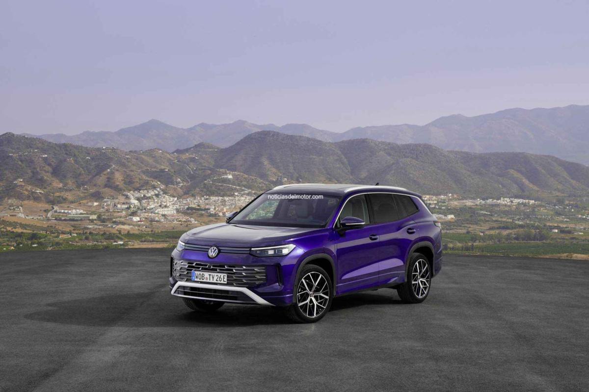 NUEVO VOLKSWAGEN TAYRON, UN AMPLIO Y TECNOLÓGICO SUV PREMIUM DE SIETE PLAZAS DESDE 40.600 EUROS NUEVO VOLKSWAGEN TAYRON, UN AMPLIO Y TECNOLÓGICO SUV PREMIUM DE SIETE PLAZAS DESDE 40.600 EUROS