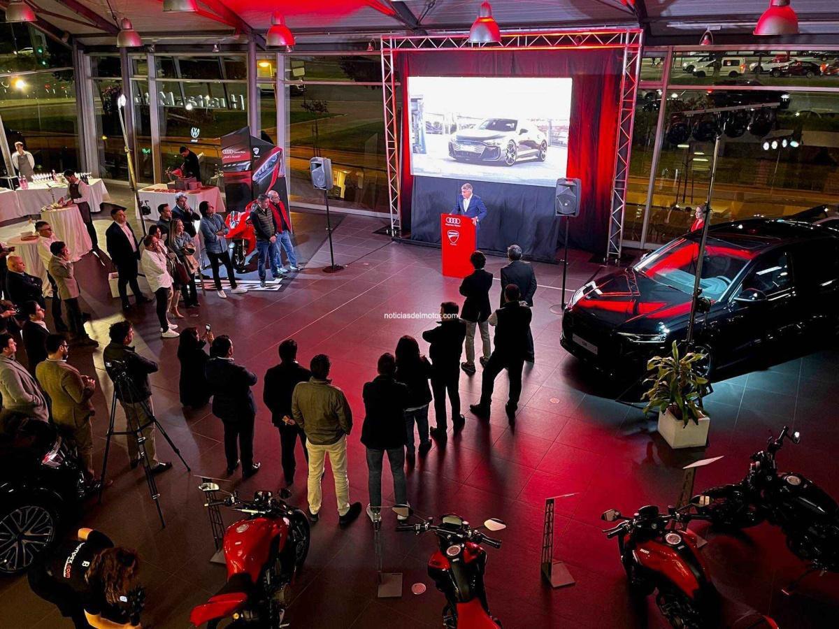 Ducati y Audi, una sinergia que acerca las motos a los apasionados de los coches Ducati y Audi, una sinergia que acerca las motos a los apasionados de los coches