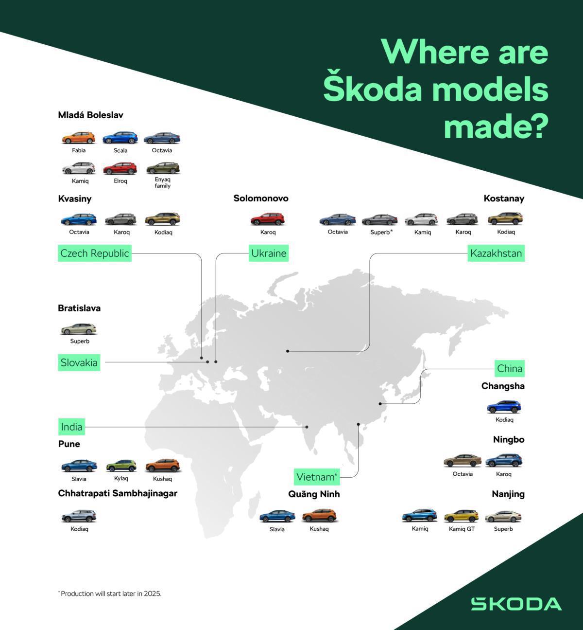 ŠKODA AUTO FABRICÓ MÁS DE 925.000 VEHÍCULOS A NIVEL MUNDIAL EN 2024 ŠKODA AUTO FABRICÓ MÁS DE 925.000 VEHÍCULOS A NIVEL MUNDIAL EN 2024