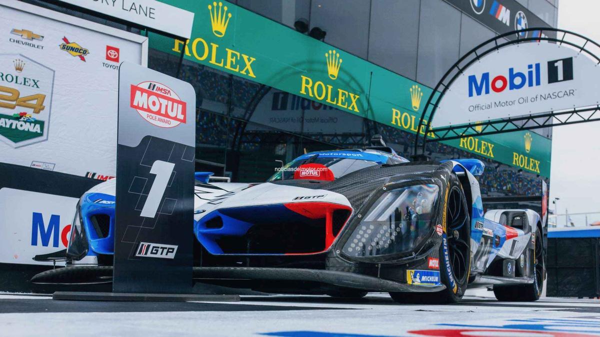 POLE POSITION PARA EL BMW M HYBRID V8 EN LAS 24 HORAS DE DAYTONA POLE POSITION PARA EL BMW M HYBRID V8 EN LAS 24 HORAS DE DAYTONA