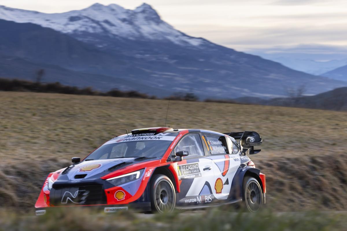 HYUNDAI SIGUE EN EL PODIO DEL RALLY DE MONTECARLO GRACIAS A FOURMAUX HYUNDAI SIGUE EN EL PODIO DEL RALLY DE MONTECARLO GRACIAS A FOURMAUX